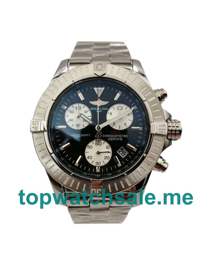 UK Cheap Breitling Colt A73350 Replica Watches With Black Dials For Men UK Cheap Breitling Colt A73350 Replica Watches With Black Dials For Men