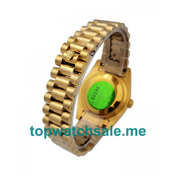 UK 36MM Replica Rolex Day-Date 118238 Gold Watches