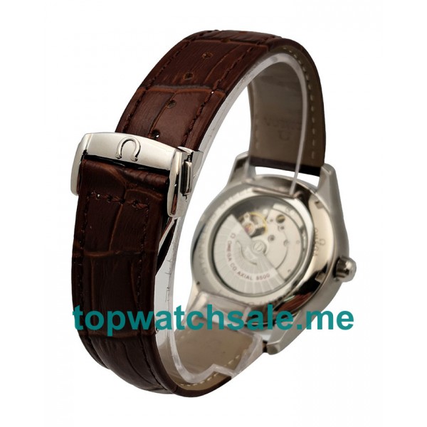 UK 41MM Brown Dials Omega De Ville Hour Vision 431.13.41.22.01.001 Replica Watches