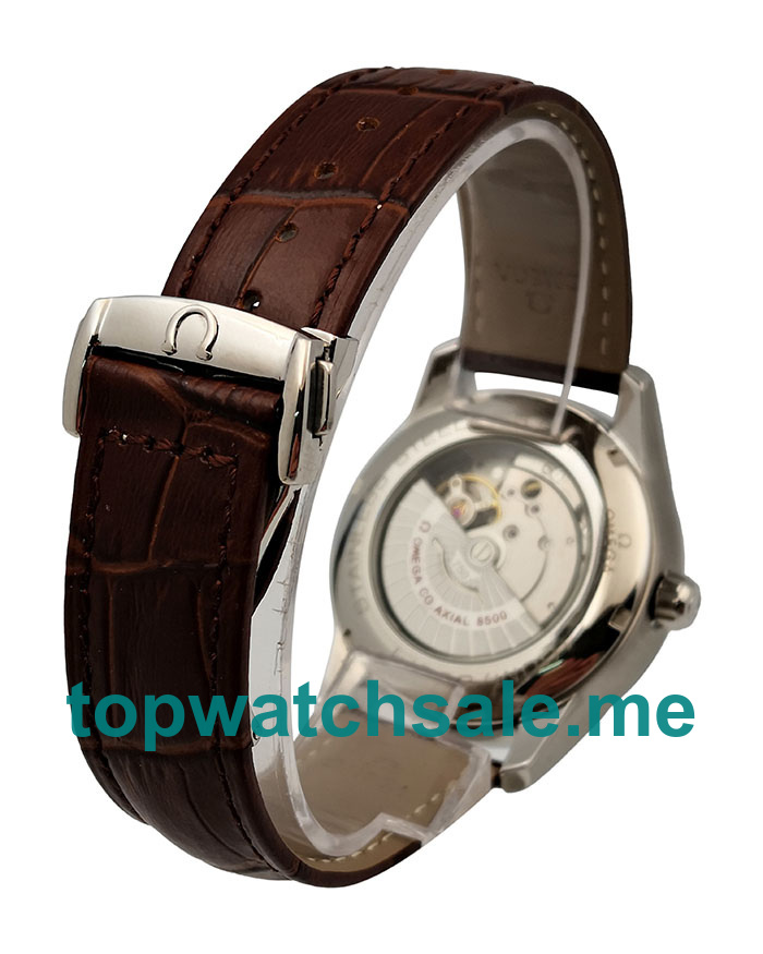 UK 41MM Brown Dials Omega De Ville Hour Vision 431.13.41.22.01.001 Replica Watches