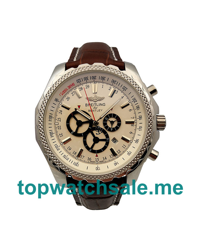 UK 46.5MM White Dials Breitling Bentley GT A13362 Replica Watches