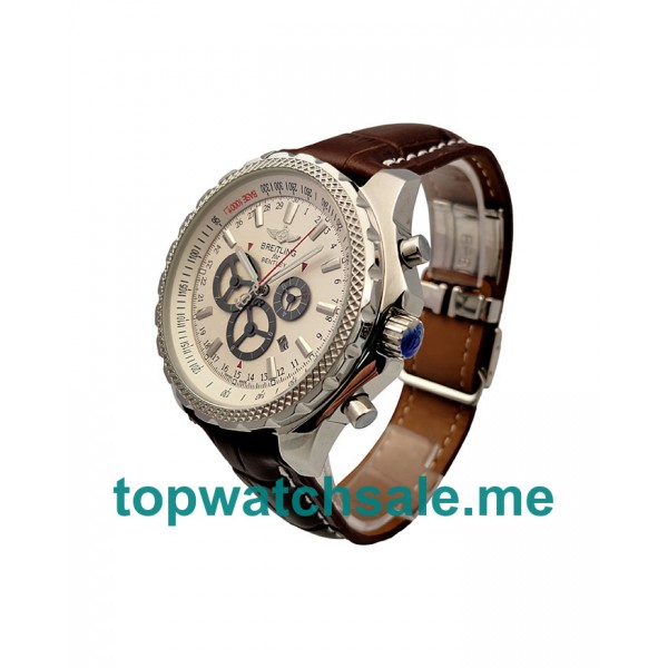 UK 46.5MM White Dials Breitling Bentley GT A13362 Replica Watches