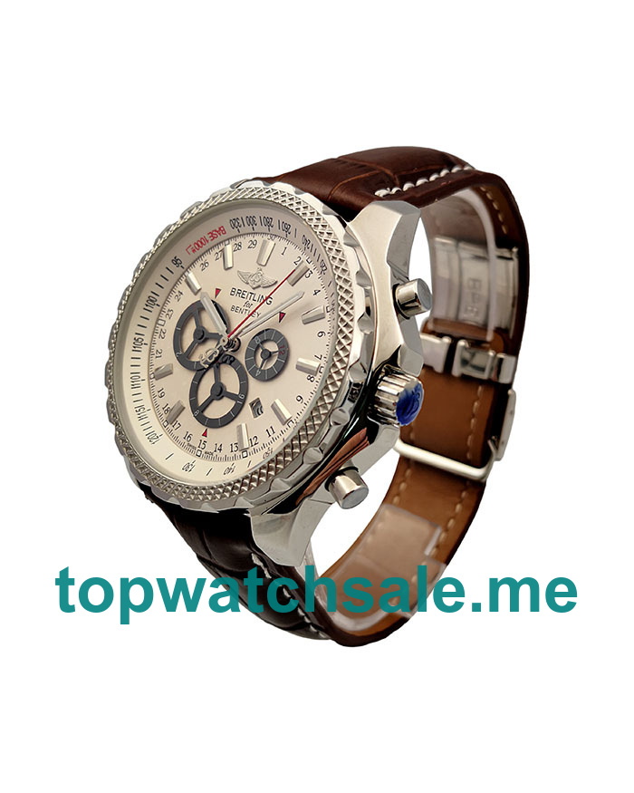 UK 46.5MM White Dials Breitling Bentley GT A13362 Replica Watches