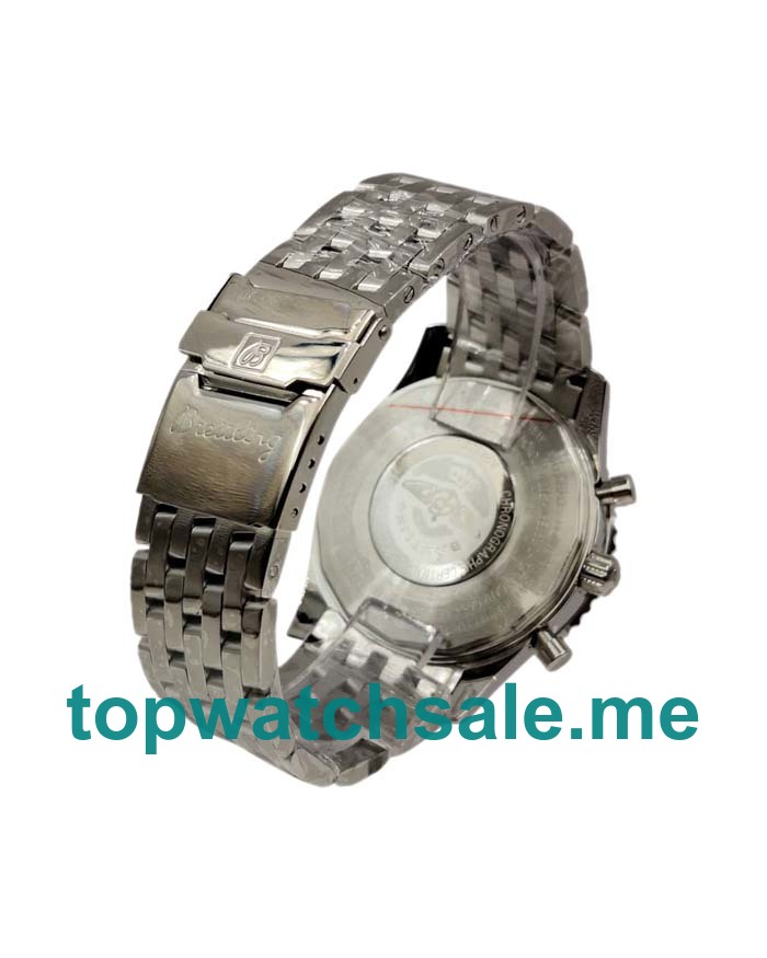 UK 46MM Blue Dials Breitling Navitimer World A24322 Replica Watches