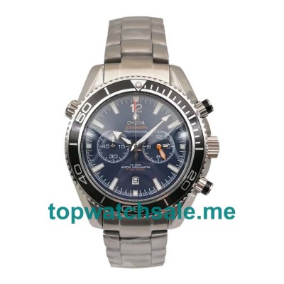 UK 43MM Blue Dials Omega Seamaster 3811.80.03 Replica Watches