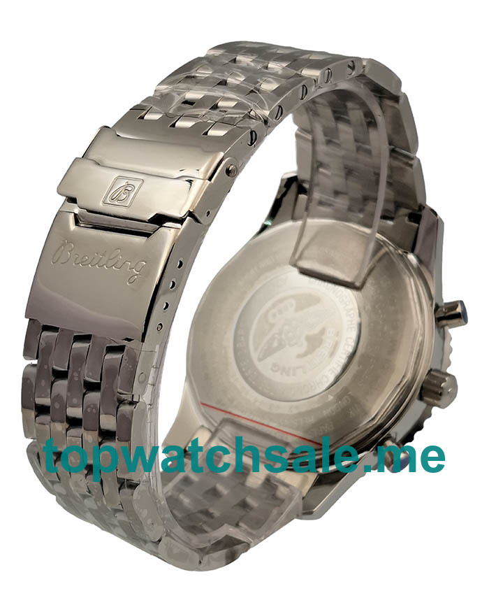 UK Best Quality Breitling Montbrillant A41330 Replica Watches With White Dials For Men