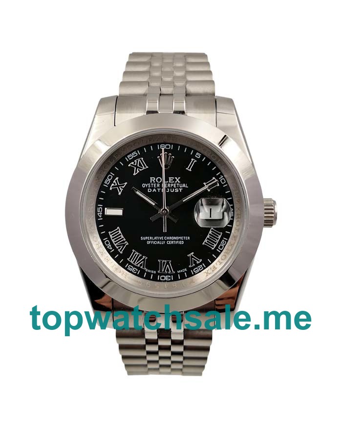 UK Best Quality Rolex Datejust 116300 Replica Watches With Black Dials Online