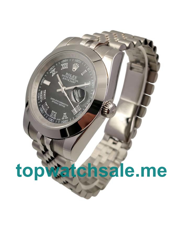 UK Best Quality Rolex Datejust 116300 Replica Watches With Black Dials Online