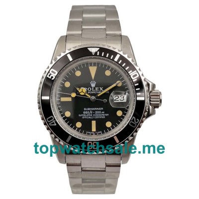 UK Perfect Replica Rolex Submariner 1680 Watches With Black Dials For Men