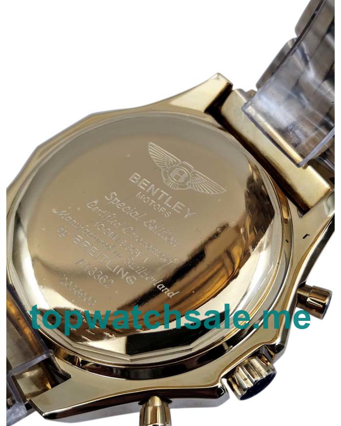 UK AAA Quality Breitling Bentley Motors A25362 Fake Watches With White Dials Online
