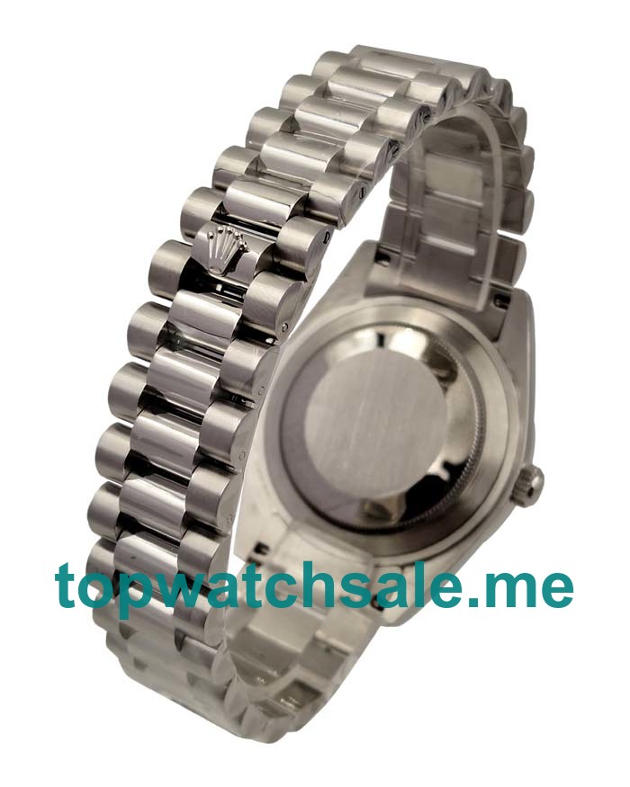 UK AAA Quality Rolex Day-Date II 218239 Fake Watches With Blue Dials For Men