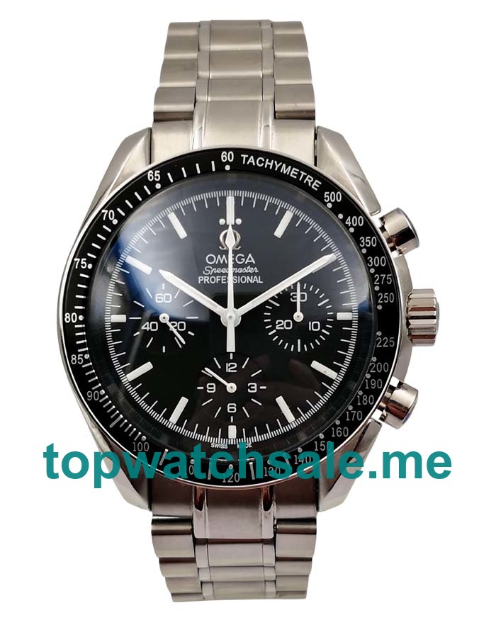 UK Best Quality Omega Speedmaster 3570.50.00 Replica Watches With Black Dials For Men