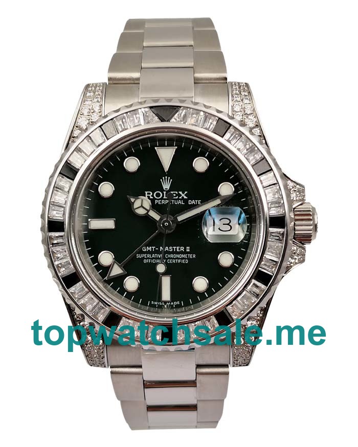 UK Swiss Movement Replica Rolex GMT-Master II 116710LN Black Dials Watches