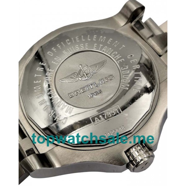 UK AAA Quality Breitling Avenger Seawolf A17331101I1A1 Replica Watches With Yellow Dials For Men
