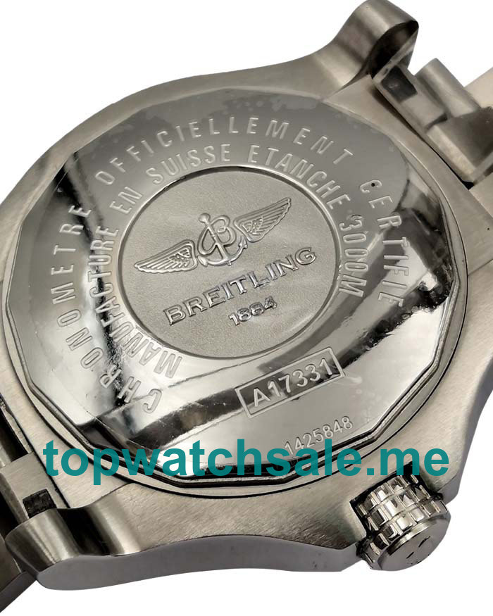UK AAA Quality Breitling Avenger Seawolf A17331101I1A1 Replica Watches With Yellow Dials For Men