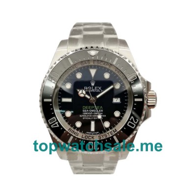 UK High Quality Replica Rolex Sea-Dweller Deepsea 116660 V7 Stainless Steel D-Blue Dial Swiss 3135 Watches