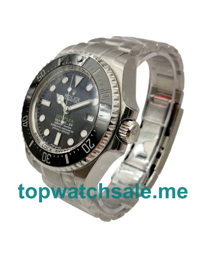 UK High Quality Replica Rolex Sea-Dweller Deepsea 116660 V7 Stainless Steel D-Blue Dial Swiss 3135 Watches