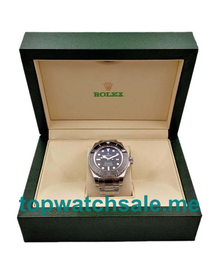 UK High Quality Replica Rolex Sea-Dweller Deepsea 116660 V7 Stainless Steel D-Blue Dial Swiss 3135 Watches