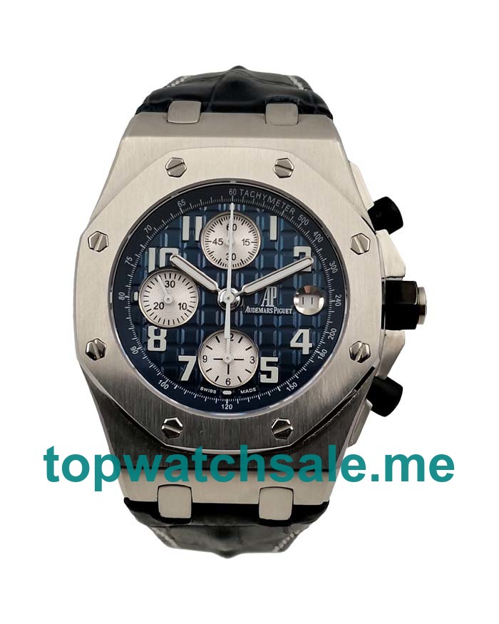 UK Swiss Replica Audemars Piguet Royal Oak Offshore 26170ST.OO.1000ST.09 Watches With Blue Dials For Men