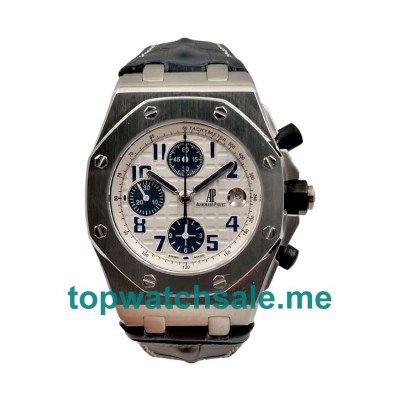 UK 42MM White Dials Audemars Piguet Royal Oak Offshore 26170ST.OO.D305CR.01 Replica Watches