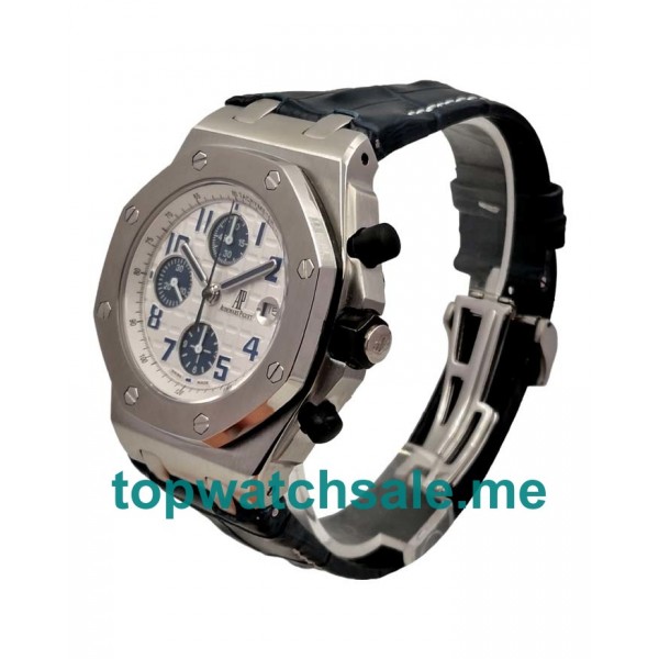 UK 42MM White Dials Audemars Piguet Royal Oak Offshore 26170ST.OO.D305CR.01 Replica Watches