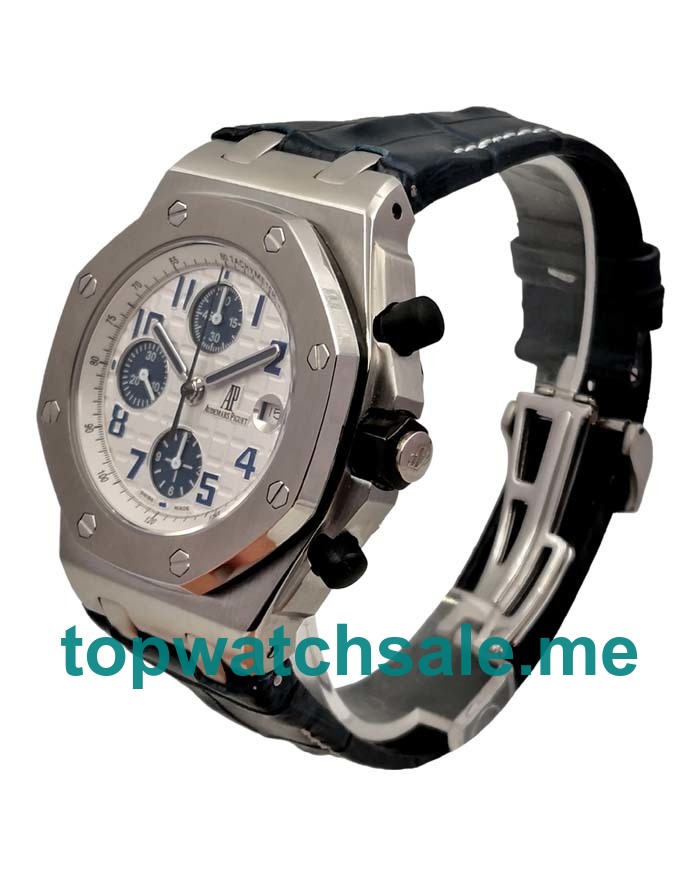 UK 42MM White Dials Audemars Piguet Royal Oak Offshore 26170ST.OO.D305CR.01 Replica Watches