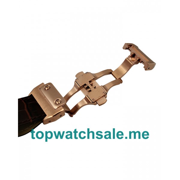 UK 34MM Rose Gold Cartier Santos 100 W20108Y1 Replica Watches