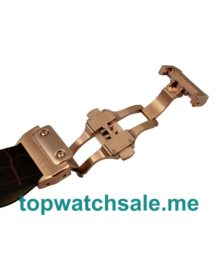 UK 34MM Rose Gold Cartier Santos 100 W20108Y1 Replica Watches