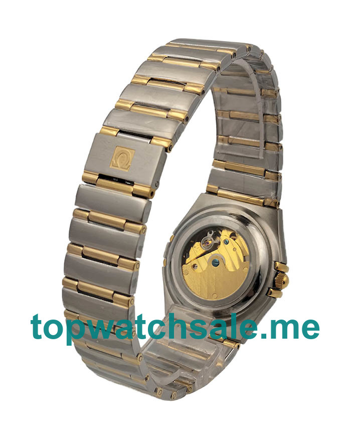 UK 36MM Golden Dials Omega Constellation 1207.15.00 Replica Watches