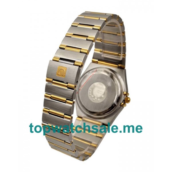 UK Cheap Omega Constellation 1202.15.00 Replica Watches With Champagne Dials For Men