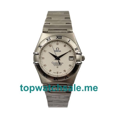 UK Luxury Omega Constellation 1502.35.00 Replica Watches With 35 MM Steel Cases For Men