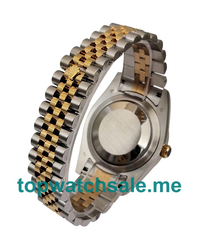 UK Swiss Movement Replica Rolex Datejust II 116333 41MM EW Stainless Steel & Yellow Gold Black Dial Swiss 3235 Watches