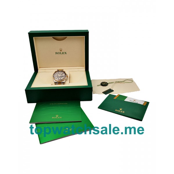 UK Best 1:1 Rolex GMT-Master II 116713 LN Fake Watches With Black Dials For Sale