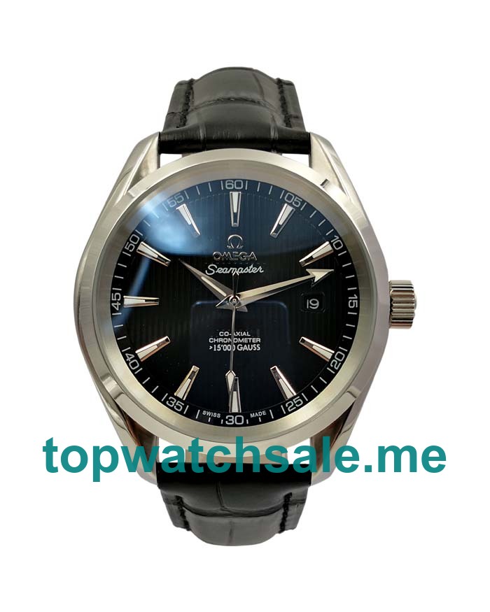 UK 40.5MM Black Dials Omega Seamaster 231.13.39.21.01.001 Replica Watches