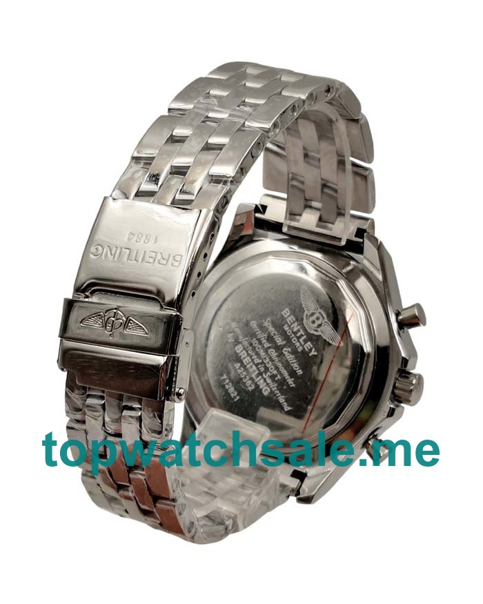 UK 47MM Black Dials Breitling Bentley A25362 Replica Watches