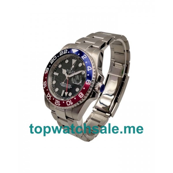UK 40MM Blue And Red Bezels Rolex GMT-Master II 116719 BLRO Replica Watches