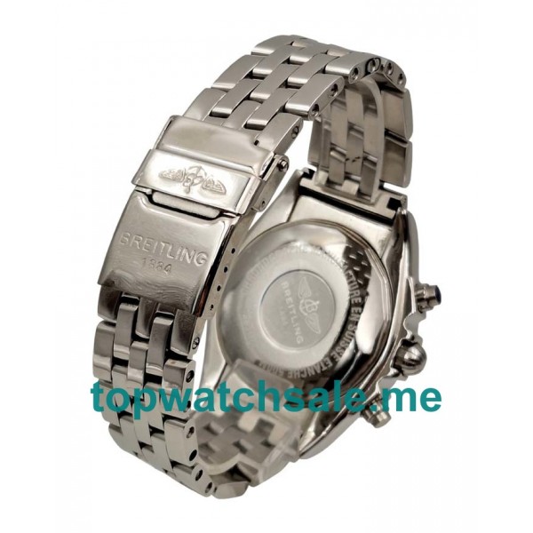 UK 44MM Silver Dials Breitling Chronomat AB011012 Replica Watches