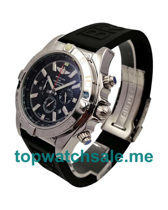 UK 45MM Black Dials Breitling Chronomat AB011012 Replica Watches