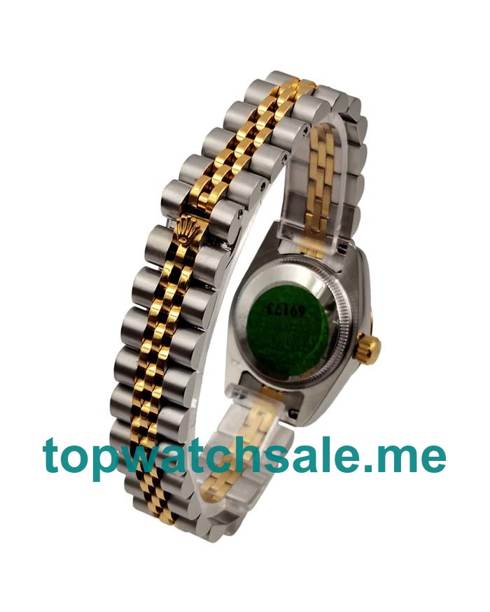 UK 26MM Silver Dials Rolex Lady-Datejust 179173 Replica Watches