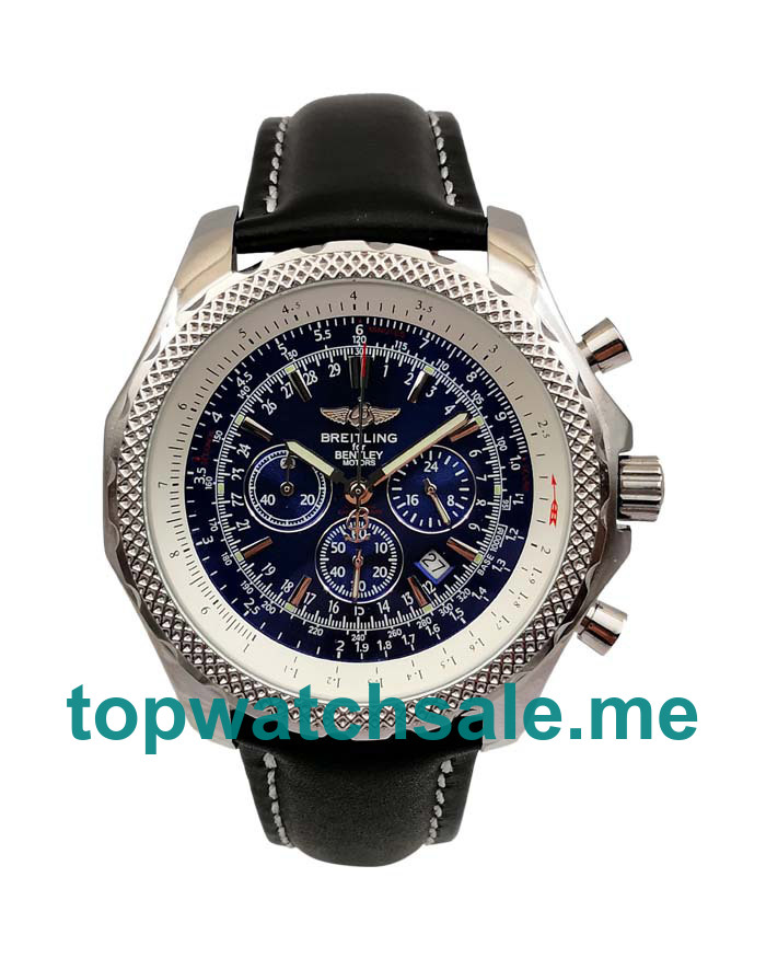 UK 47MM Blue Dials Breitling Bentley Motors A25362 Replica Watches