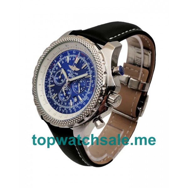 UK 47MM Blue Dials Breitling Bentley Motors A25362 Replica Watches