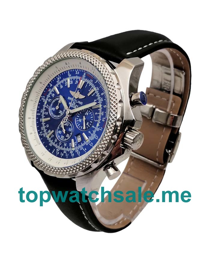 UK 47MM Blue Dials Breitling Bentley Motors A25362 Replica Watches