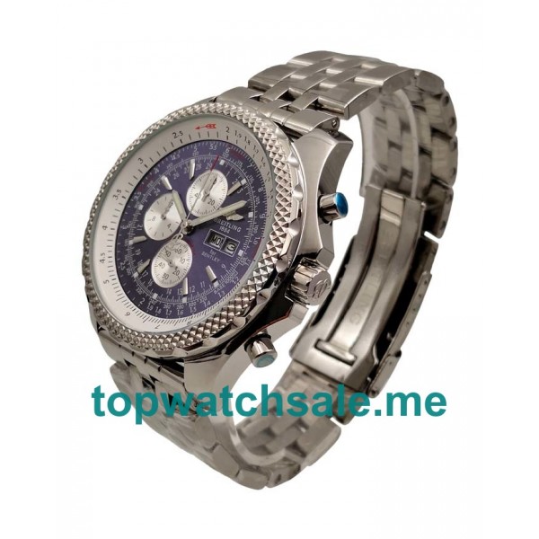 UK 44.8MM Blue Dials Breitling Bentley GT A13362 Replica Watches