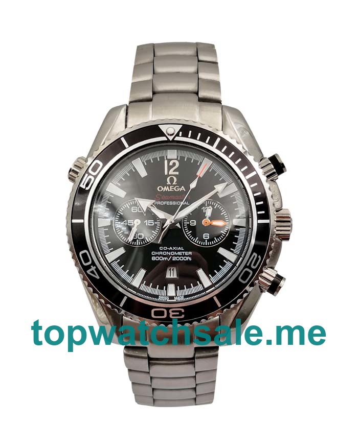 UK 43MM Black Dials Omega Seamaster Planet Ocean 232.30.46.51.01.001 Replica Watches