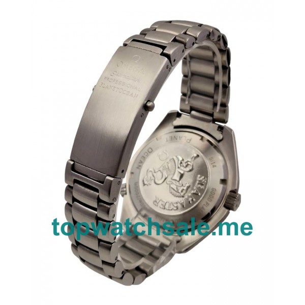 UK 45.5MM Black Dials Replica Omega Seamaster Planet Ocean 232.30.42.21.01.001 Watches