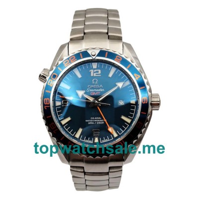 UK 43.5MM Blue Dials Omega Seamaster Planet Ocean 232.30.44.22.03.001 Replica Watches