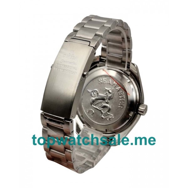 UK 43.5MM Orange Bezels Omega Seamaster Planet Ocean 232.30.42.21.01.002 Replica Watches