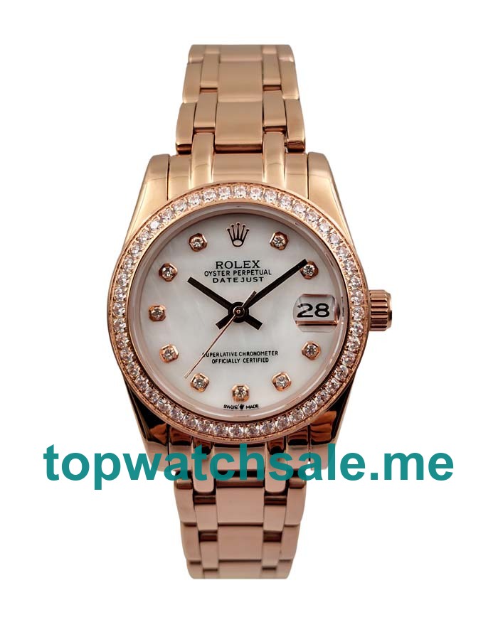 UK Best 1:1 Rolex Pearlmaster 81285 Fake Watches With Mother-Of-Pearl Dials For Sale UK Best 1:1 Rolex Pearlmaster 81285 Fake Watches With Mother-Of-Pearl Dials For Sale