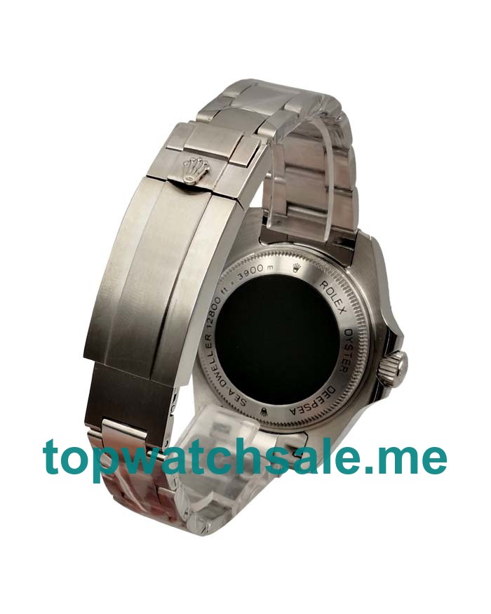 UK 44MM Black Bezels Rolex Sea-Dweller Deepsea 116660 Replica Watches