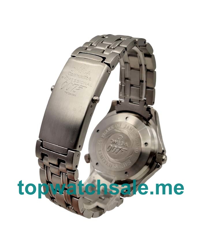 UK 42MM Black Dials Omega Seamaster 2537.80.00 Replica Watches